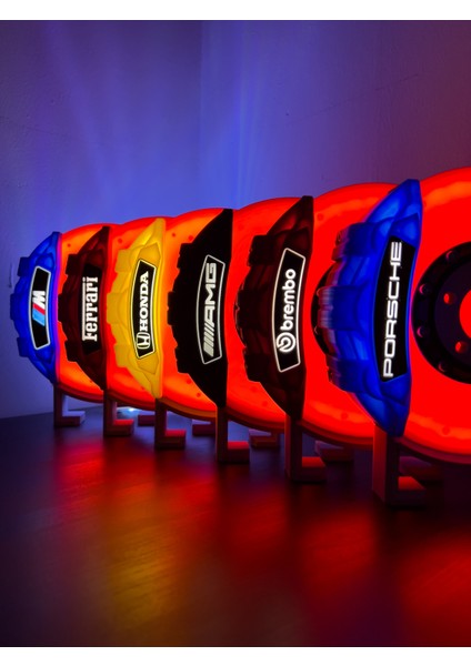 Porsche Mavi Fren Diski Lamba, Şık ve Parlak Tasarım fırsatları