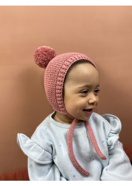 Ponponlu El Örgüsü Unisex Bebek/çocuk Bere fırsatları