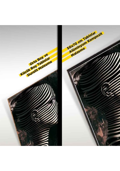 “zarafet - Siyah Beyaz Çizgisel Modern Sanat” modelleri