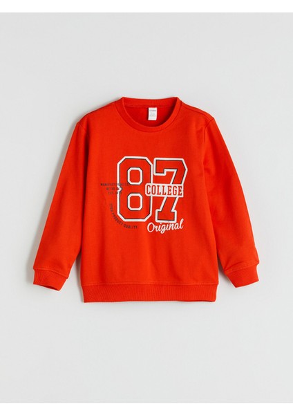 Yeni Sezon Bisiklet Yaka Erkek Çocuk Sweatshirt