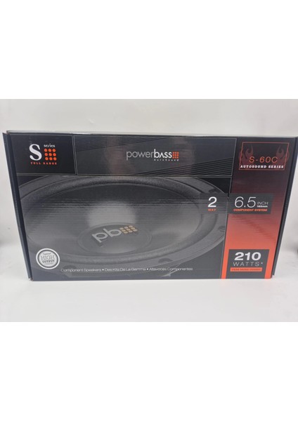 16CM Component Hoparlör - Powerbass S-60C 16CM Hoparlör + Tweeter + Crossover Komponent Hoparlör Seti fiyatları