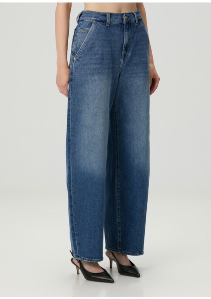 Mavi Wide Leg Jean Pantolon modelleri