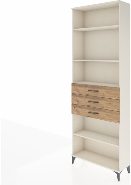 Arges Dolap 4 Raflı 3 Çekmeceli 88X30X243 Aytaşı-Çam modelleri