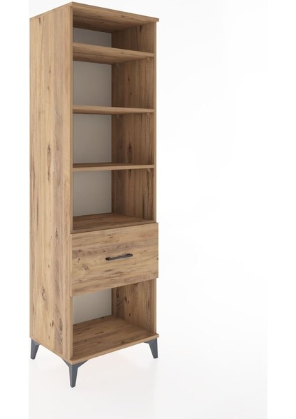 Hyperion Dolap 4 Raflı Tek Çekmeceli 60X44X195 Çam-Çam fiyatları
