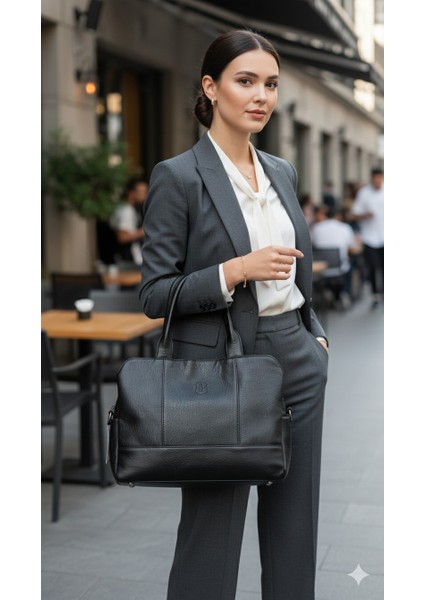 Kadın Evrak Çantası Büyük Geniş Hacimli Şık Günlük Omuz El Çantası 8683255013999