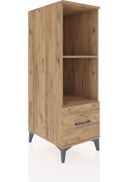 Kronos Dolap 2 Raflı Tek Çekmeceli 44X59X134 Çam-Çam fiyatları