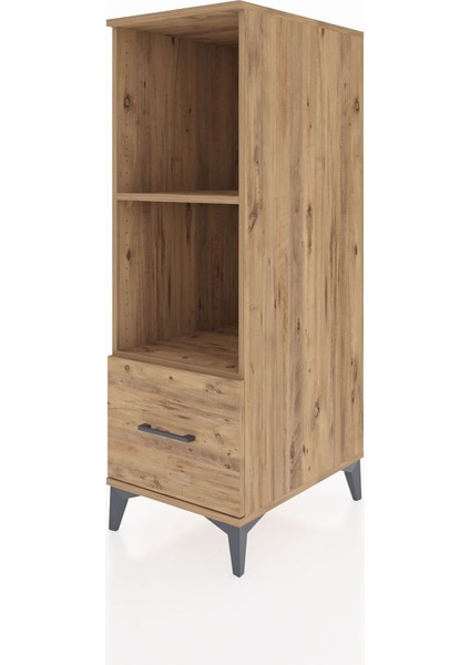 Kronos Dolap 2 Raflı Tek Çekmeceli 44X59X134 Çam-Çam modelleri