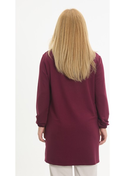 Kristal Kumaş Yırtmaçlı Basic Tunik fiyatları