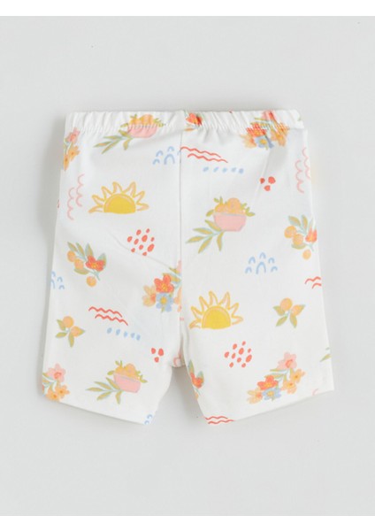 Yeni Sezon Beli Lastikli Kız Bebek Tayt 2'li fırsatları