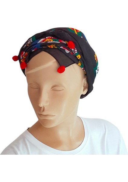 Kırmızı Ponponlu Çengelköy Otantik Yazma Fular Eşarp fiyatları