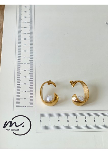 316 L Cerrahi Çelik Incili Şık Tasarım Çelik Küpe fiyatları