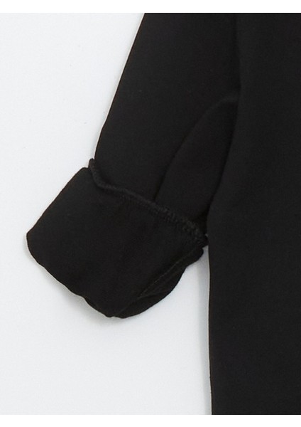Yeni Sezon Bisiklet Yaka Baskılı Erkek Bebek Sweatshirt modelleri