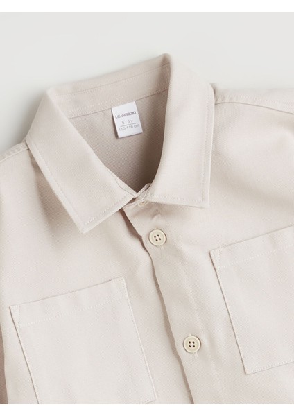 Yeni Sezon Pamuklu Cepli Erkek Çocuk Gömlek fiyatları