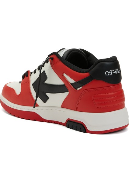 Kırmızı Beyaz Erkek Deri Sneaker modelleri