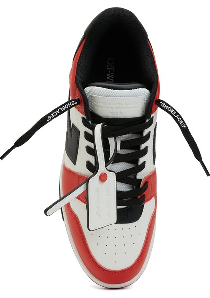 Kırmızı Beyaz Erkek Deri Sneaker fırsatları