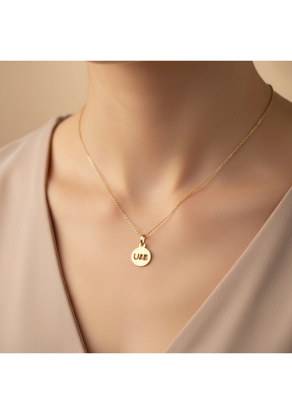 14 Ayar Altın Kolye Ucu B&u GM10471 1 gr