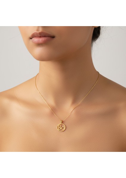 8 Ayar Altın Kolye Ucu B&o GM10376 0.5 gr