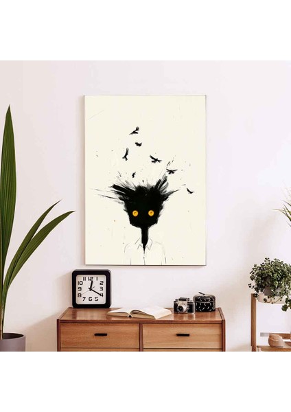 “uçtu Kafa - Modern Minimal Sanat Tablo”