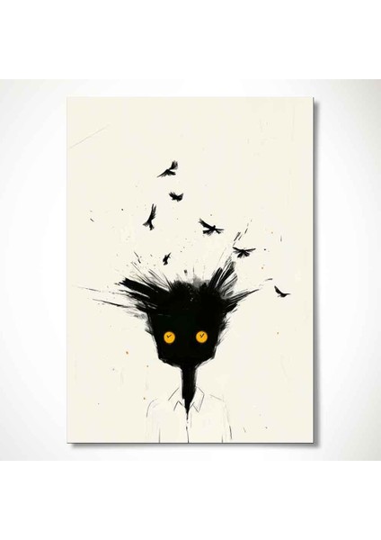 “uçtu Kafa - Modern Minimal Sanat Tablo” fiyatları
