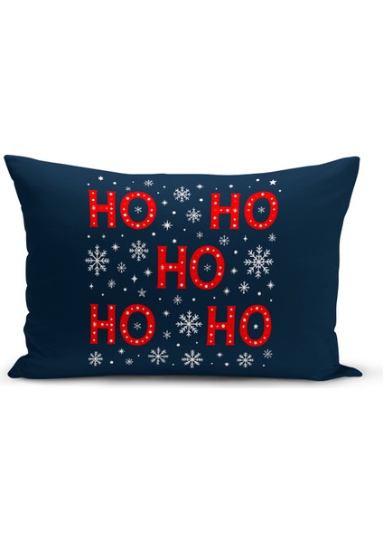 Yılbaşı Serisi Çift Tarafı Dijital Baskılı Kırlent Kılıfı (Christmas Noel Cushion Cover)