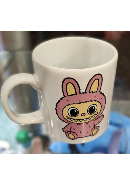 Labubu Figürlü Porselen Kupa Bardak AD51193