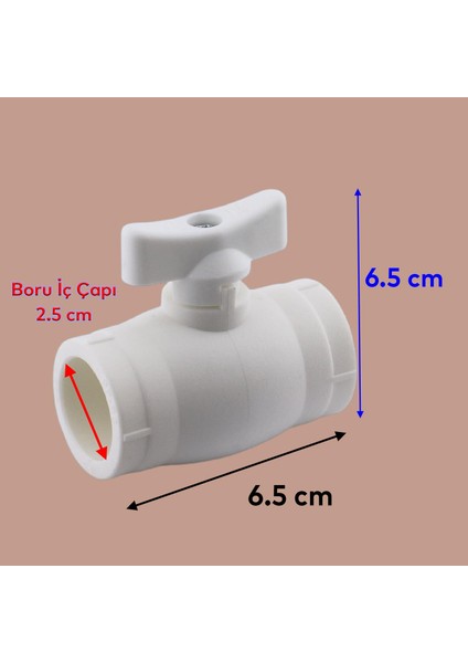 25'lik Mini Vana Plastik Küresel Pprc Pvc Vanası Dişsiz Aç Kapa Boru Kaynak Makine Bağlantılı modelleri