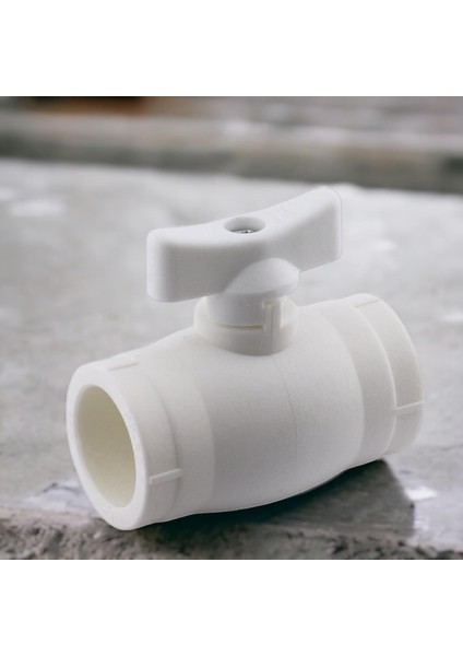 25'lik Mini Vana Plastik Küresel Pprc Pvc Vanası Dişsiz Aç Kapa Boru Kaynak Makine Bağlantılı indirimleri