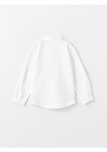 Yeni Sezon Uzun Kollu Basic Erkek Çocuk Gömlek modelleri