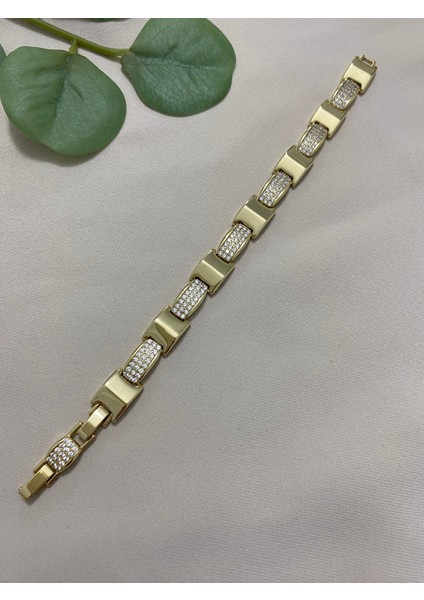 Xuping Xp 14 K Altın Kaplama Hediyelik Suya Dayanıklı Kadın Bileklik 17 cm 19 cm Ayarlanabilir