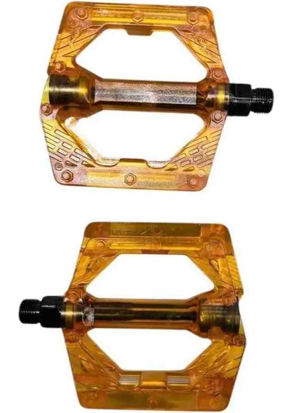 Bisiklet Platform Pedal Çivili Transparan Şeffaf Lüks Pedal fiyatları