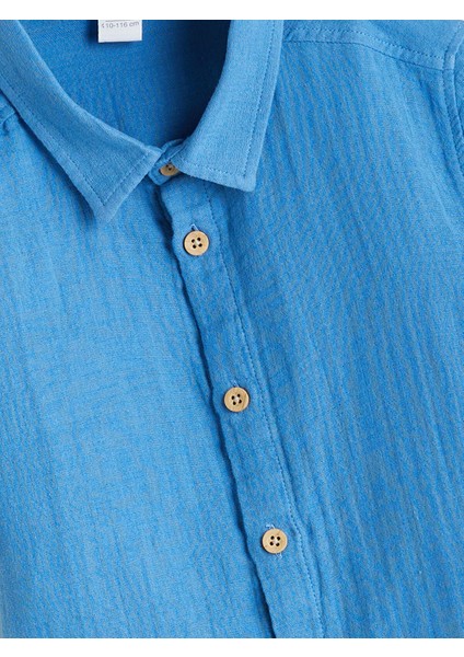 Yeni Sezon Basic Pamuklu Erkek Çocuk Gömlek fiyatları