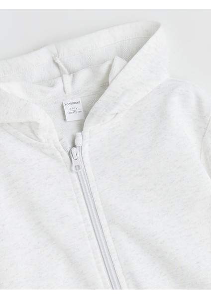 Yeni Sezon Kapüşonlu Basic Uzun Kollu Erkek Çocuk Fermuarlı Sweatshirt fiyatları