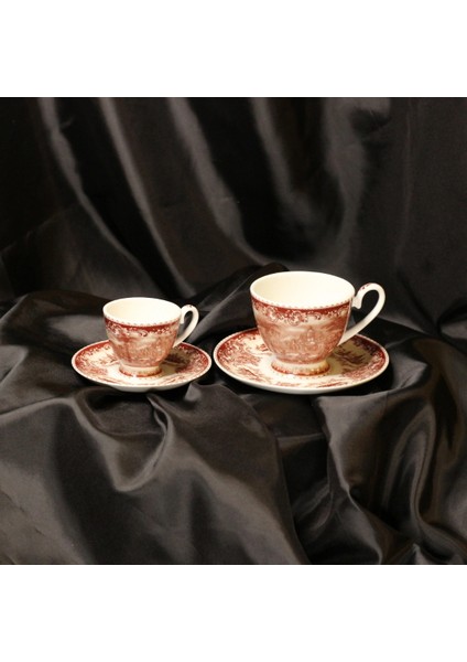Bawarıa 6 Kişilik 40 Parça Vintage Manzara Desenli Yemek Takımı fiyatları