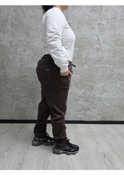 QKBYN-15000-BATTAL Beden Bayan Lastikli Pantolon fiyatları