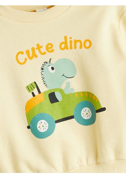 Yeni Sezon Bisiklet Yaka Baskılı Erkek Çocuk Sweatshirt fiyatları