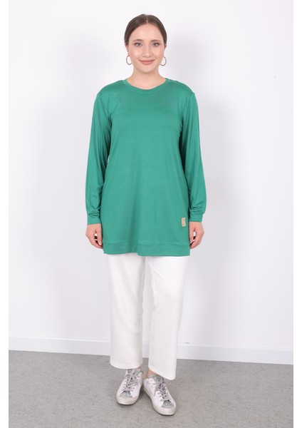 Yazlık Günlük Ince Penye Kumaş Kadın Tunik fırsatları