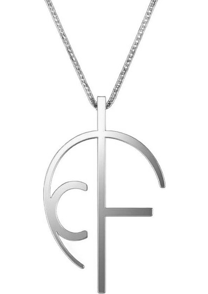 925 Ayar Gümüş Kolye C&f SM10598 modelleri