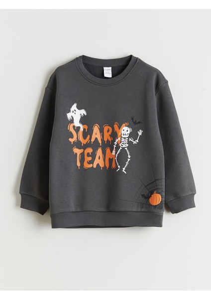 Yeni Sezon Bisiklet Yaka Erkek Çocuk Sweatshirt