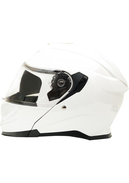 Gp My Helmet MKS002-PW Güneş Vizörlü Şeffaf Çene Açılır Motosiklet Kaskı Xxl fırsatları