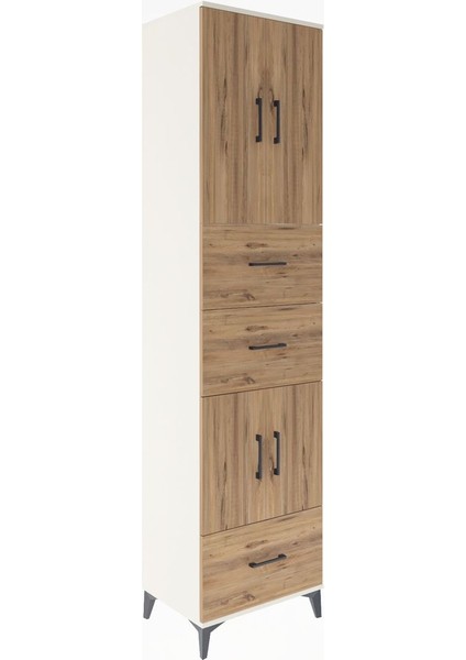 Hyperion Dolap 3 Raflı 3 Çekmeceli 4 Kapaklı 60X44X243 Aytaşı-Çam fiyatları