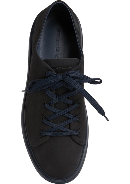 Remaster Lacivert Erkek Deri Sneaker fırsatları