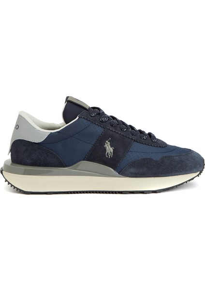 Lacivert Erkek Deri Sneaker