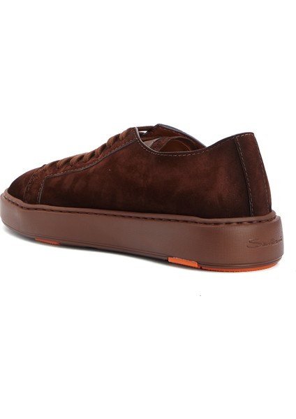 Clean Icon Kahverengi Erkek Deri Sneaker modelleri