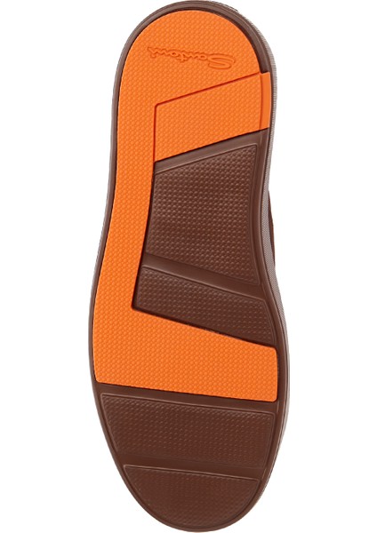 Clean Icon Kahverengi Erkek Deri Sneaker indirimleri