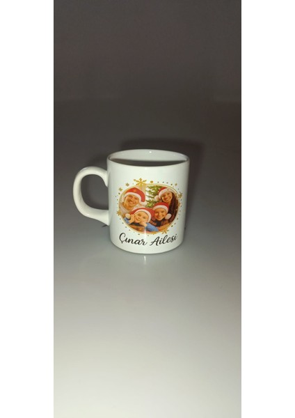 Yılbaşı Temalı Kişiye Özel Resim Baskılı Kupa Bardak, Yeni Yıl Hediyelik Kupa Fincan