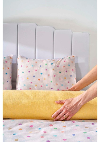 Çift Kişilik Nevresim Takımı Pamuklu Desenli Bonny 200X215 cm fırsatları