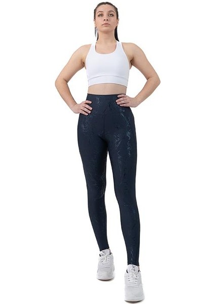 Glitter Yüksek Bel Cepli Spor Tayt fiyatları