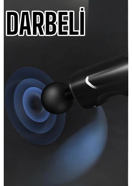 Wizard 4 Başlıklı Darbeli Şarjlı Masaj Aleti Tabancası Kablosuz fırsatları