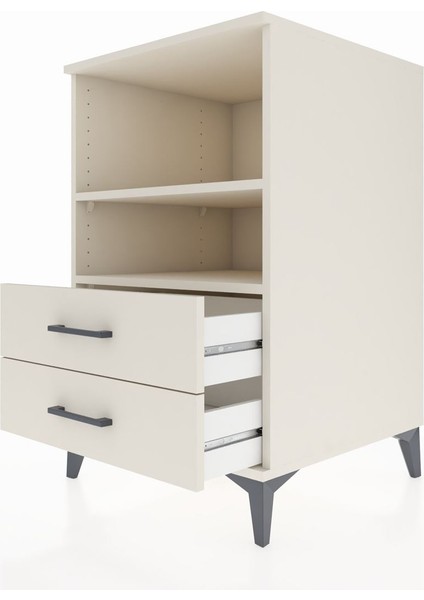 Kronos Komodin 2 Raflı 2 Çekmeceli 60X59X96 Aytaşı-Aytaşı indirimleri
