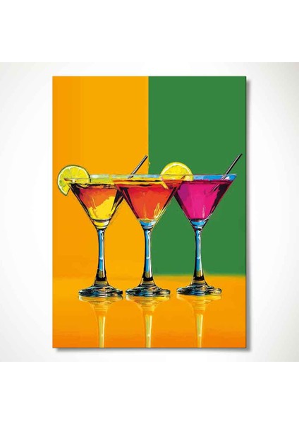 “kokteyl Keyfi 4 Modern Bar ve Kafe Duvar Dekor Tablo” fiyatları